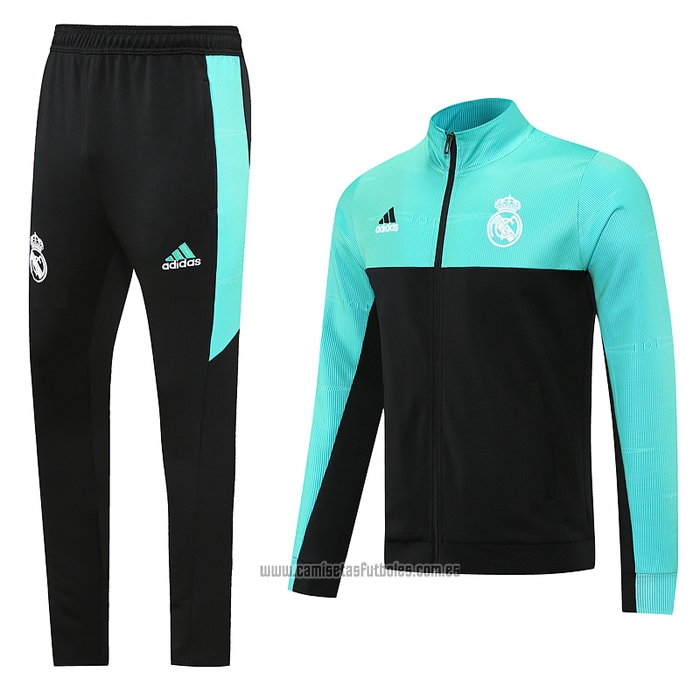 Chandal de Chaqueta del Real Madrid Special 2021-2022 Negro y Verde